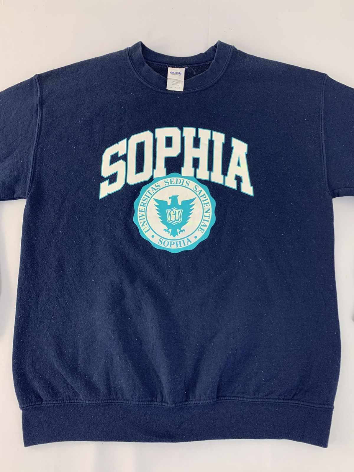 Other Sophia Universitas Sedis Crewneck Pullover Big Logo Printed Size US M / EU 48-50 / 2 - 2 Thumbnail