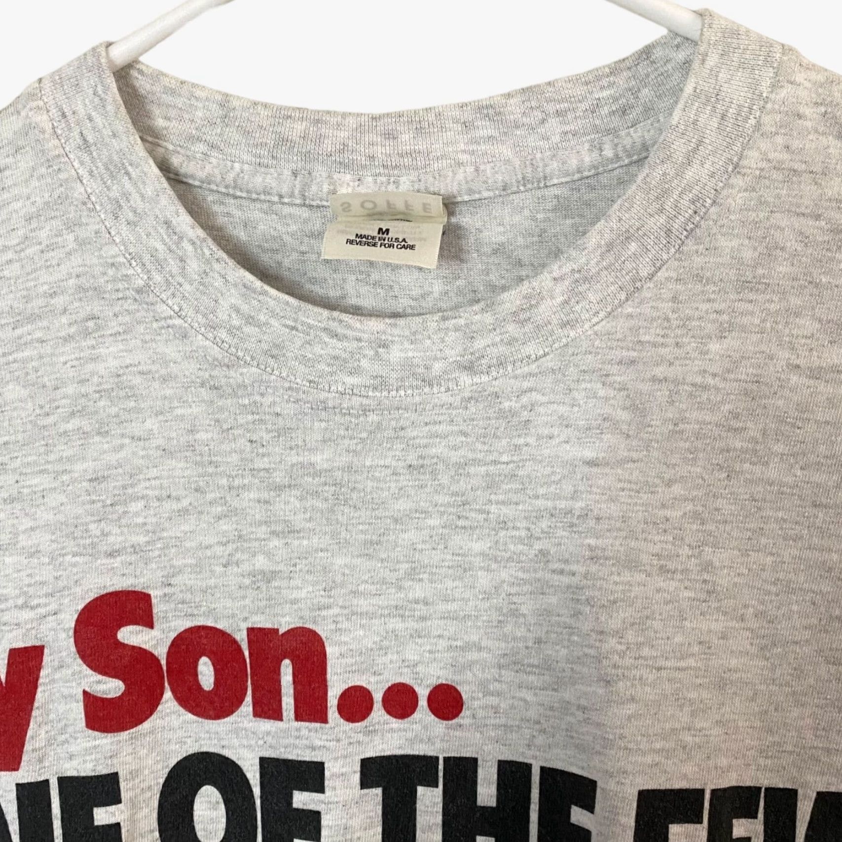 Vintage VINTAGE United States Marine Core The Few The Proud T-Shirt Gray Men's M Size US M / EU 48-50 / 2 - 5 Thumbnail