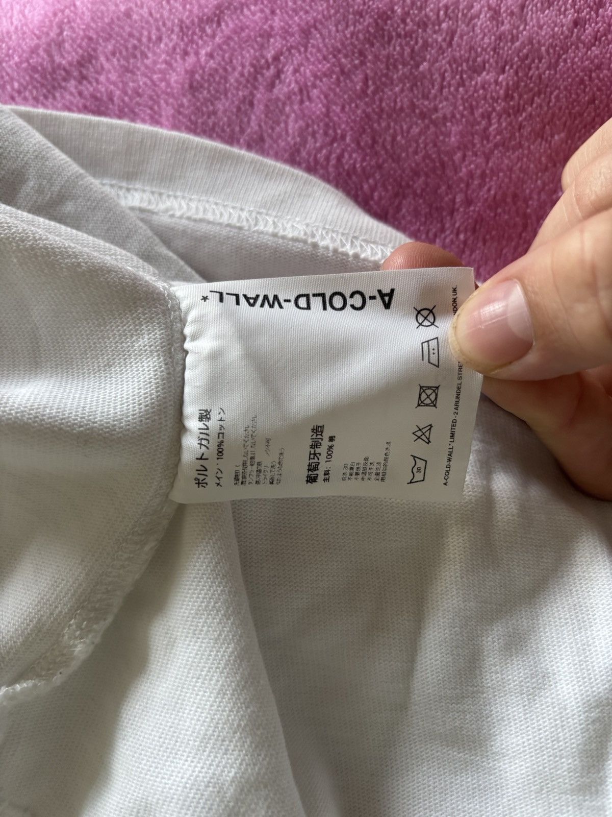 A-COLD-WALL* × Designer A-Cold-Wall Tshirt Size US M / EU 48-50 / 2 - 6 Thumbnail