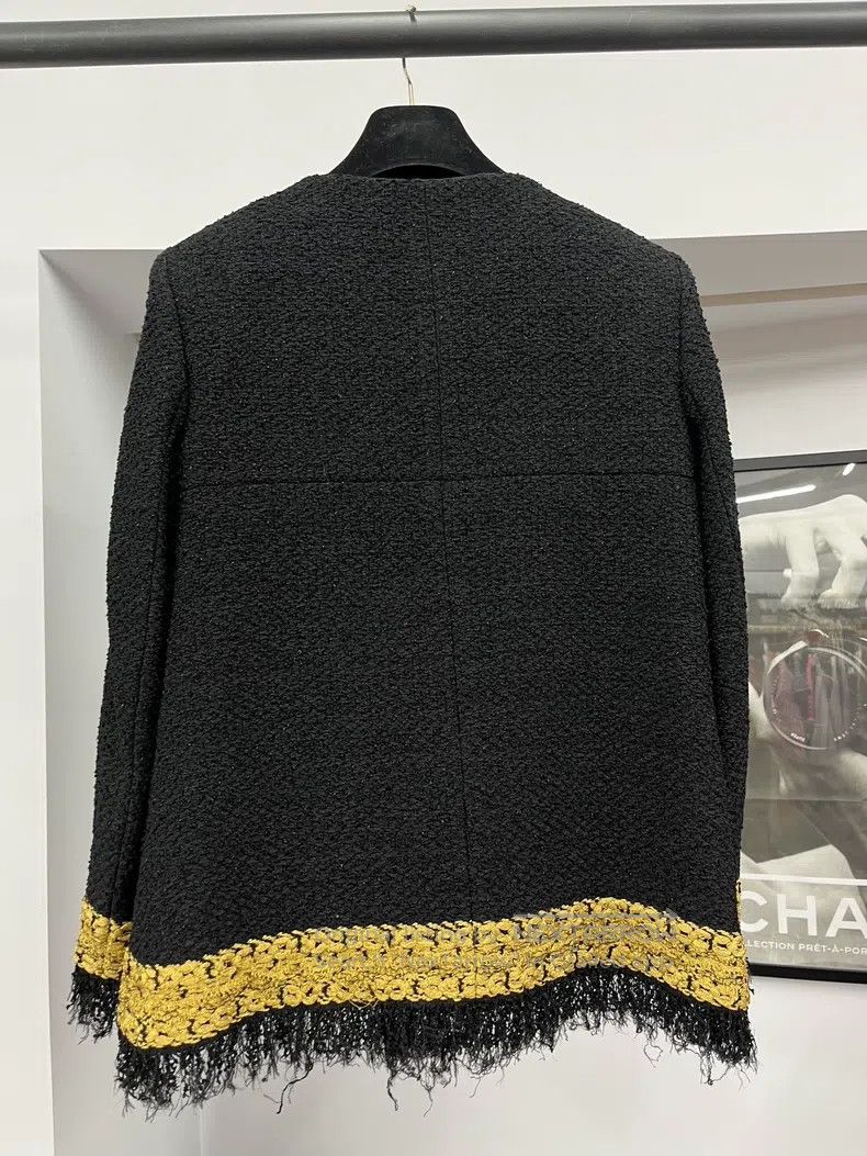 Other Chanel Metropolitan series black gold-plated jacket Size XS / US 0-2 / IT 36-38 - 3 Thumbnail