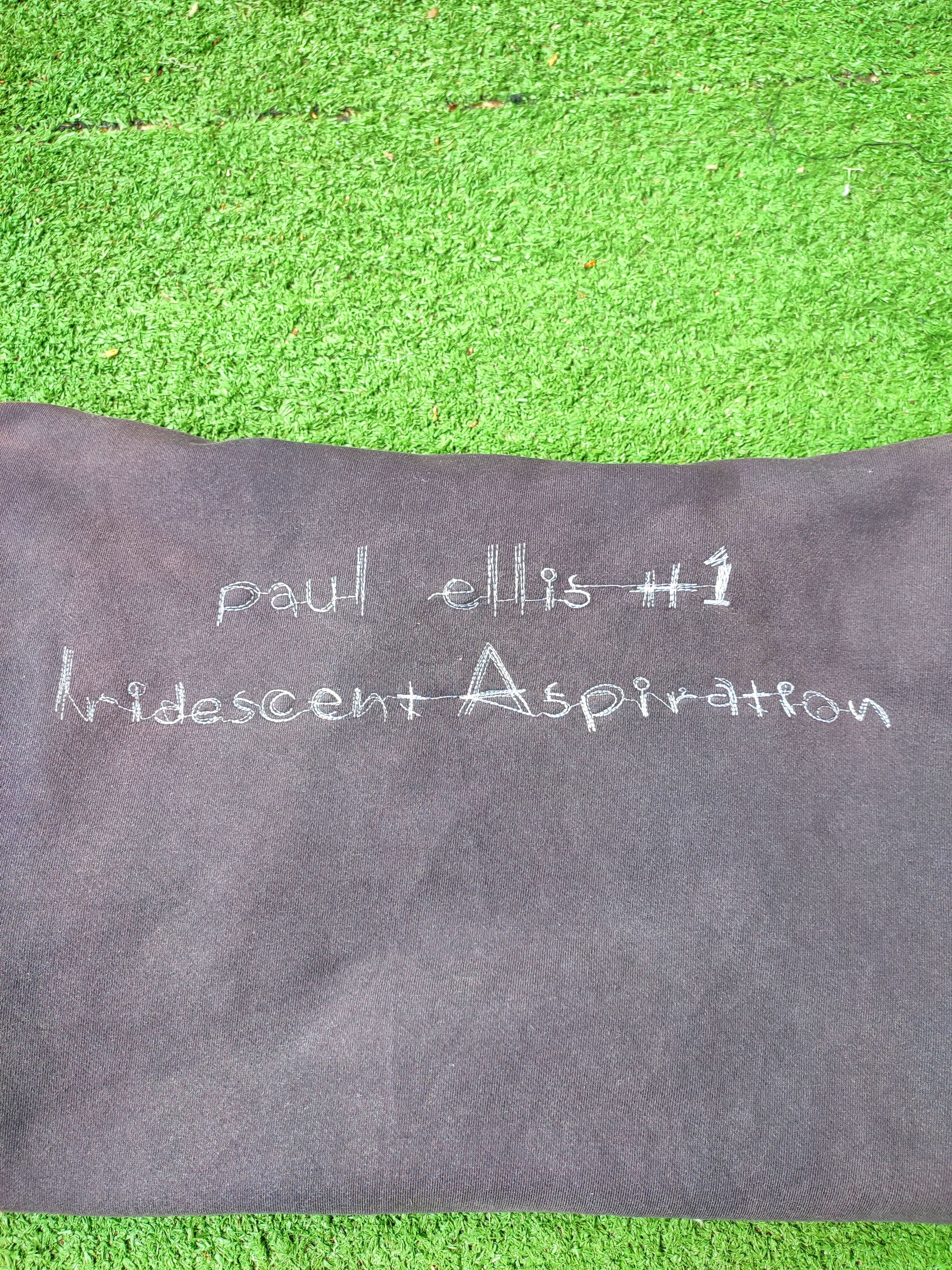 Japanese Brand Paul Ellis Iridescent Aspiration Sun Faded Hoodies Size US M / EU 48-50 / 2 - 11 Thumbnail
