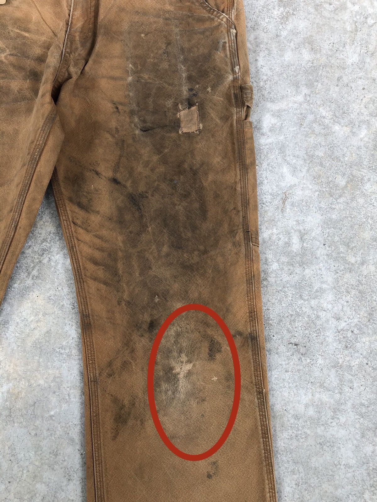 Carhartt Carharrt Distressed Jeans Carpenter Size US 32 / EU 48 - 21 Thumbnail