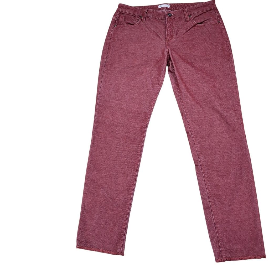 Other Carve Designs Carson Cord Hi-Rise Fray Ankle Rust Pants Wome Size 30" / US 8 / IT 44 - 5 Thumbnail