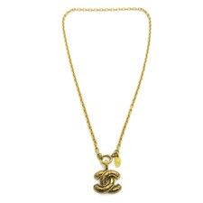 Chanel Chanel Vintage Quilted CC Pendant Metal Size ONE SIZE - 1 Thumbnail
