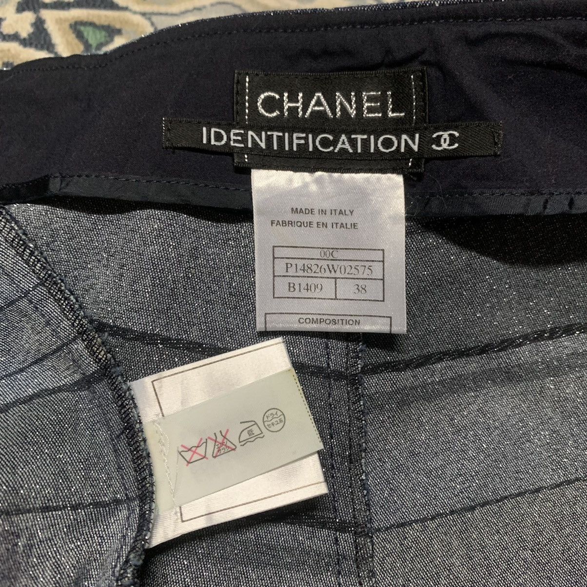 Chanel CHANEL DENIM SPARKIY BLUE Size 29" - 23 Thumbnail