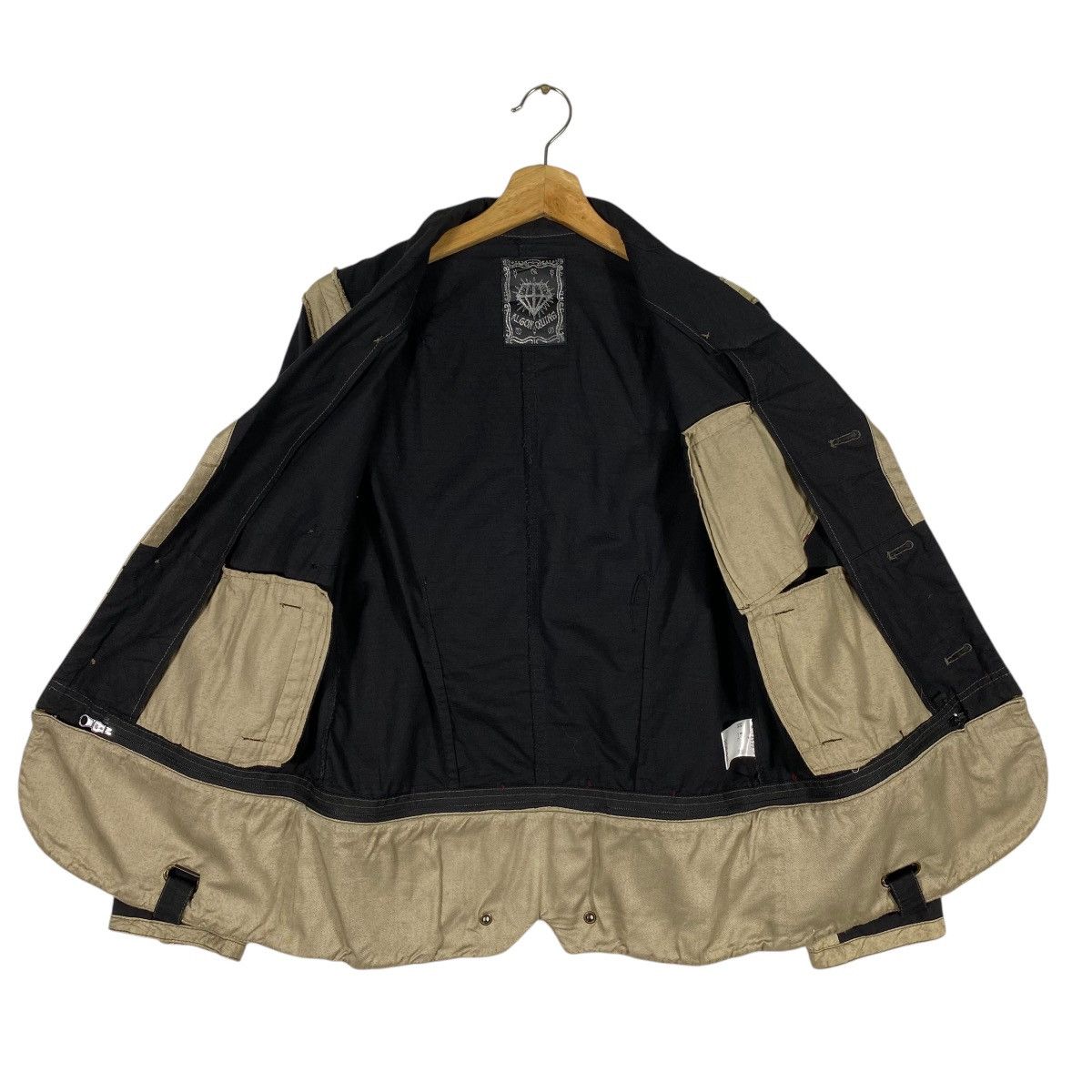 If Six Was Nine × Japanese Brand × Le Grande Bleu (L.G.B.) Vintage Algon Quins Button Jacket F Size But To Fit M Size Size US M / EU 48-50 / 2 - 6 Thumbnail