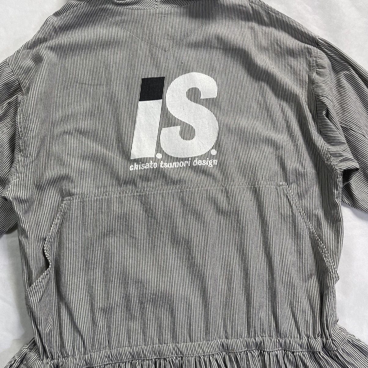 Issey Miyake Rare! Vintage Archive Issey Miyake Hickory Hoodie Dress Size XL / US 12-14 / IT 48-50 - 16 Thumbnail