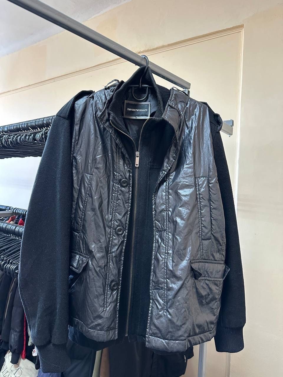 Emporio Armani Emporio Armani JACKET + vest WOOL COAT blazer nylon puffer Size US M / EU 48-50 / 2 - 1 Thumbnail