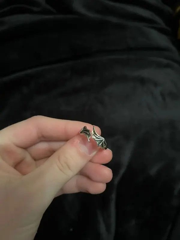 Other Adjustable Demon Wings Ring Size ONE SIZE - 2 Thumbnail