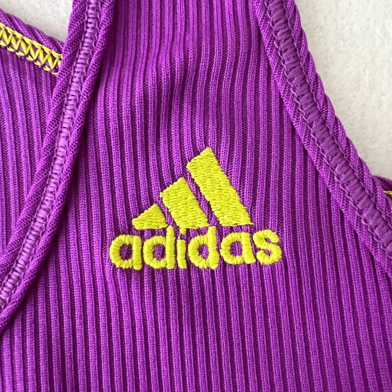 Adidas Adidas Purple Racerback Athletic Tank Top Size S / US 4 / IT 40 - 7 Thumbnail