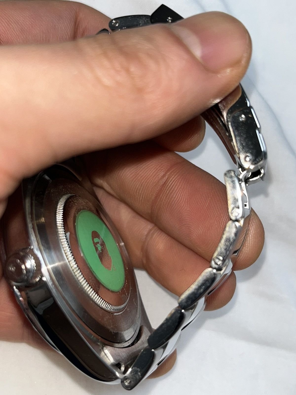 Bape × Swarovski Bape X Swarovski 2007 bapex watch Size ONE SIZE - 4 Thumbnail