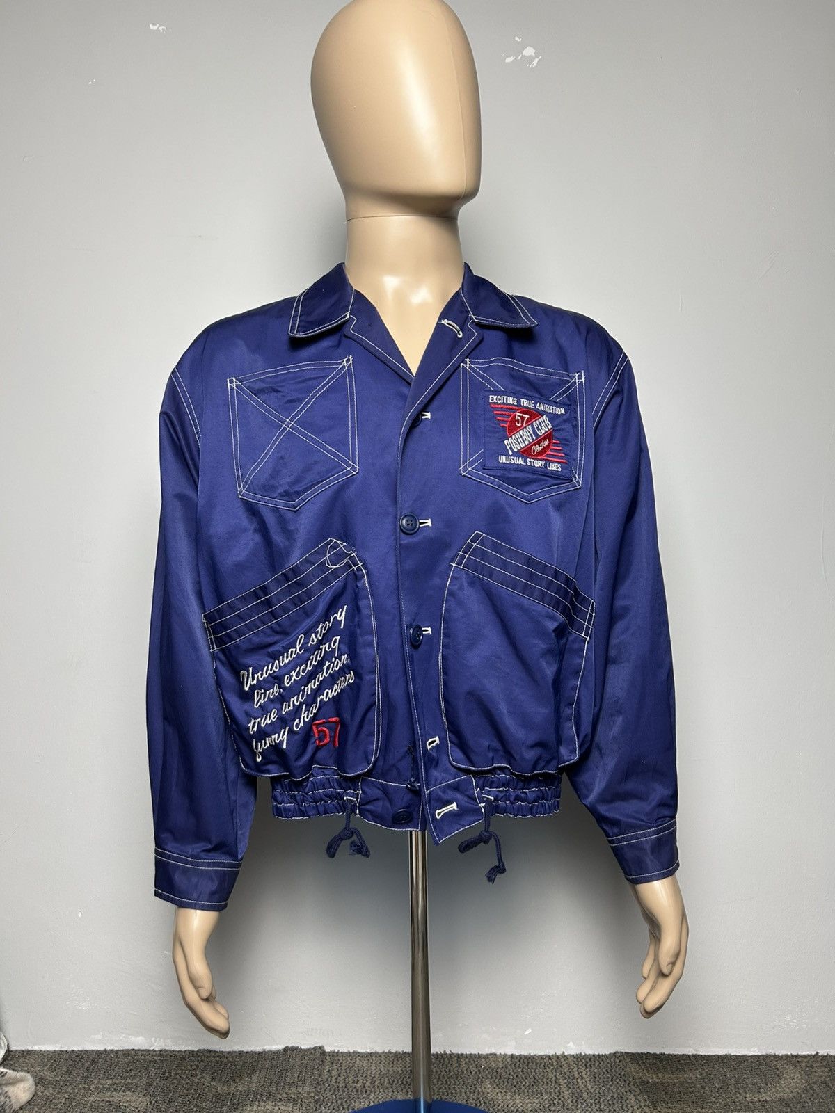 Japanese Brand POSH BOY BUTTON UP JACKET Size US M / EU 48-50 / 2 - 1 Thumbnail