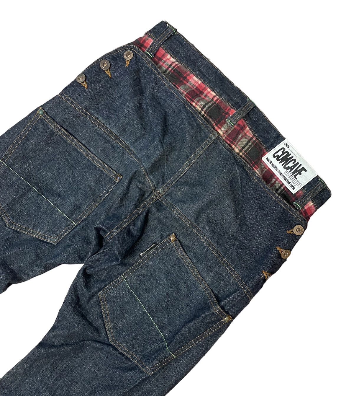 Hysteric Glamour Concave Attempt CNCV Denim Jeans Size US 32 / EU 48 - 4 Thumbnail