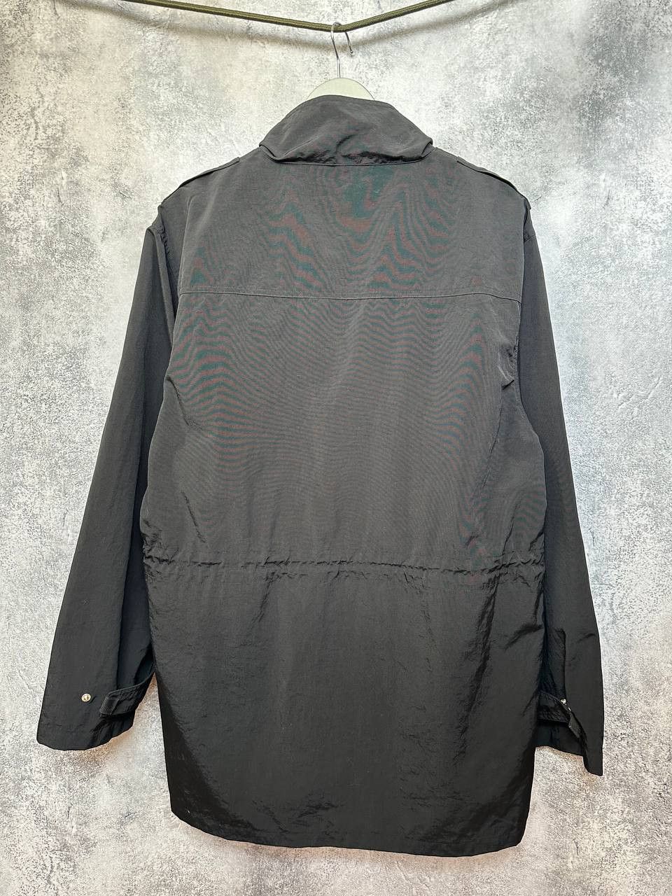 Versace RRP $1265 Versace Classic Black Waterproof Field Rain Jacket Size US L / EU 52-54 / 3 - 3 Thumbnail