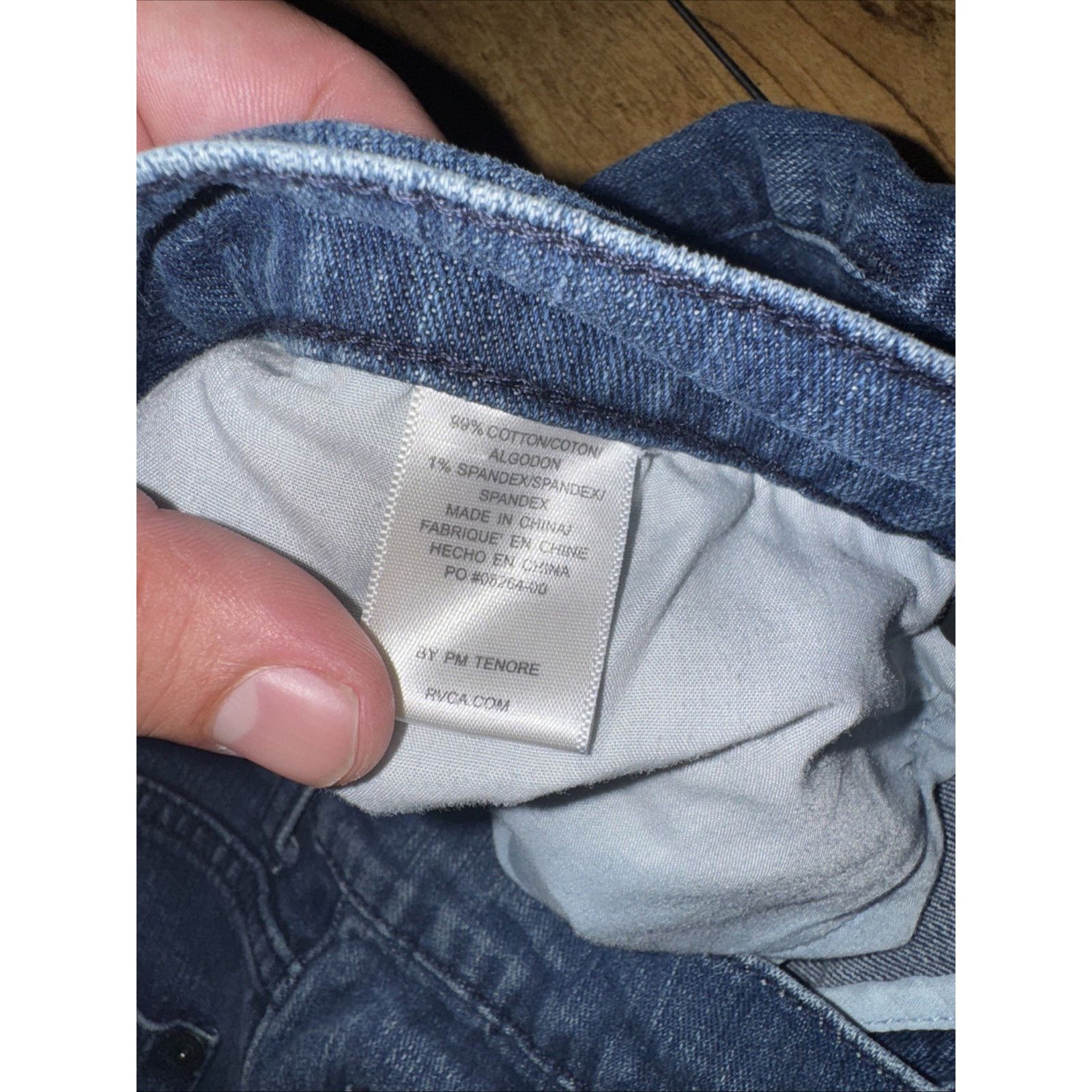 RVCA × Vintage RVCA Blue Denim Jeans Men’s 36x30 Slim Straight Casual Skate Size US 36 / EU 52 - 6 Thumbnail