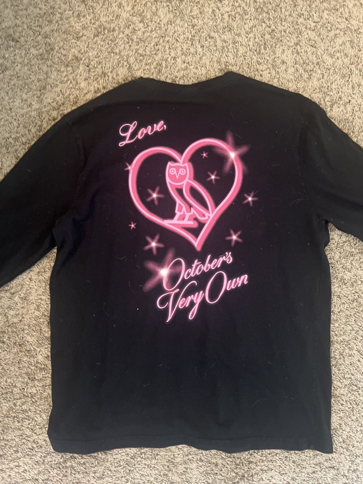 Octobers Very Own OVO with love long sleeve t shirt | Grailed
