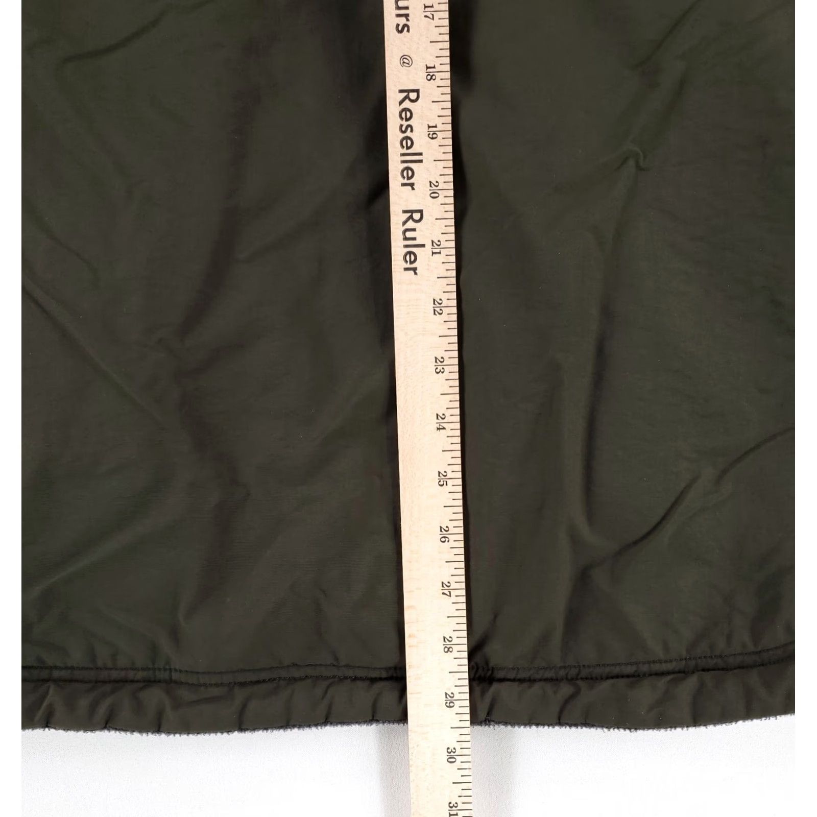 Abercrombie & Fitch Abercrombie & Fitch A&F Full Zip Vest Fleece Lined Green Mens L Vest Windbreaker Lined Polyester Men Green Size US L / EU 52-54 / 3 - 6 Thumbnail
