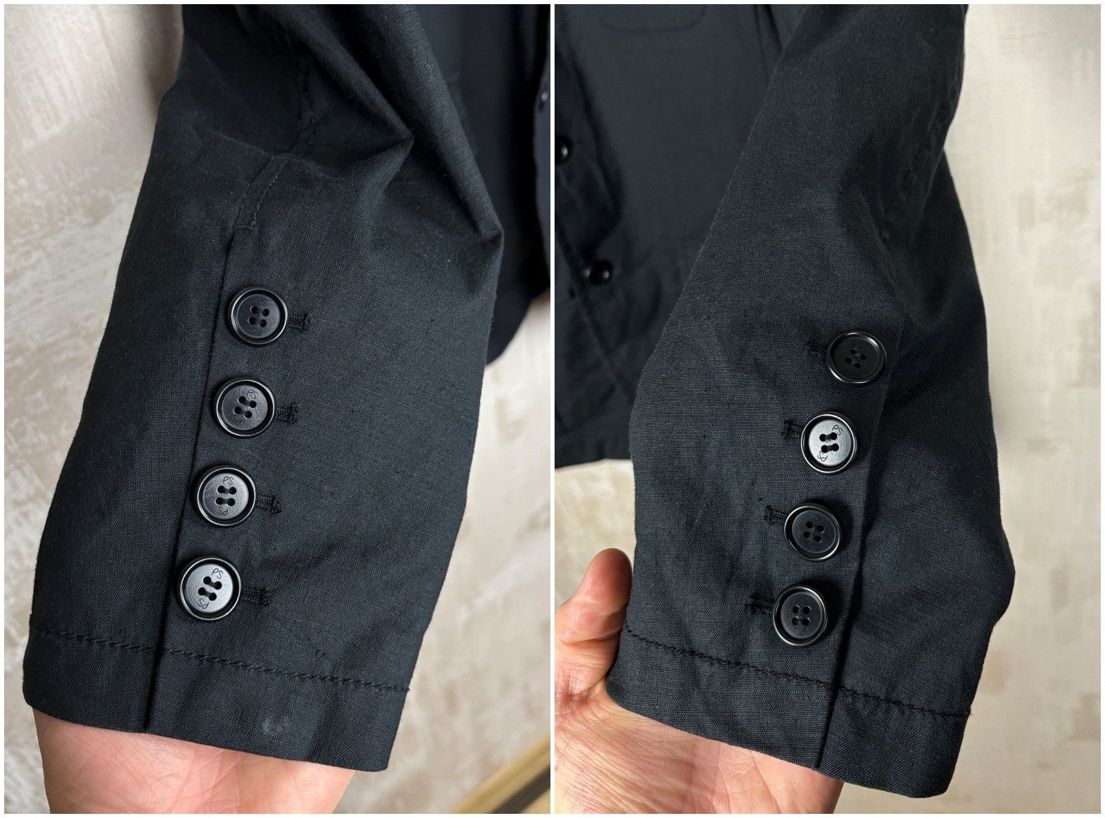 Paul Smith PS Paul Smith Linen Cotton Chore Military Jacket Size US S / EU 44-46 / 1 - 9 Thumbnail