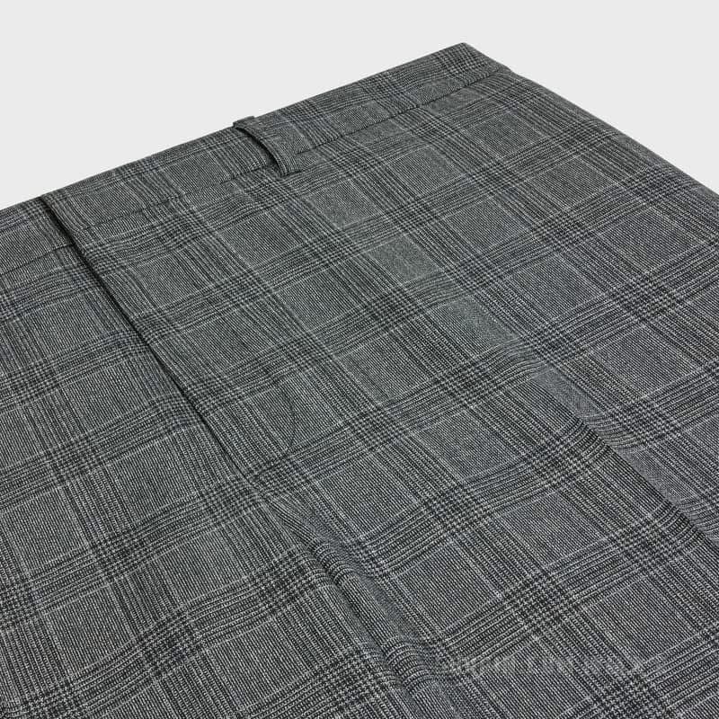 Celine × Hedi Slimane FW23 Prince Of Wales Straight Pants sz46/48/50/52/54 Size 50S - 12 Thumbnail