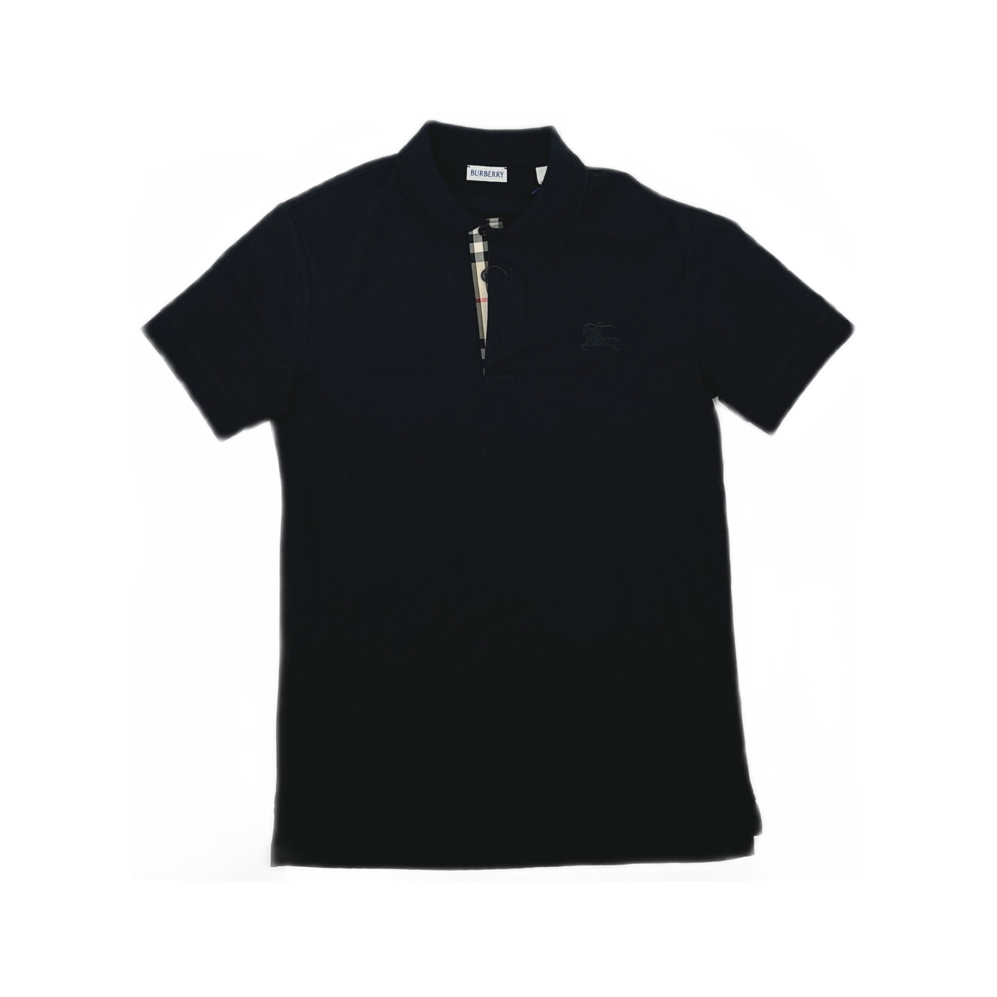 Burberry Burberry Logo Embroidery Polo Shirt Black Size S Size US S / EU 44-46 / 1 - 1 Thumbnail