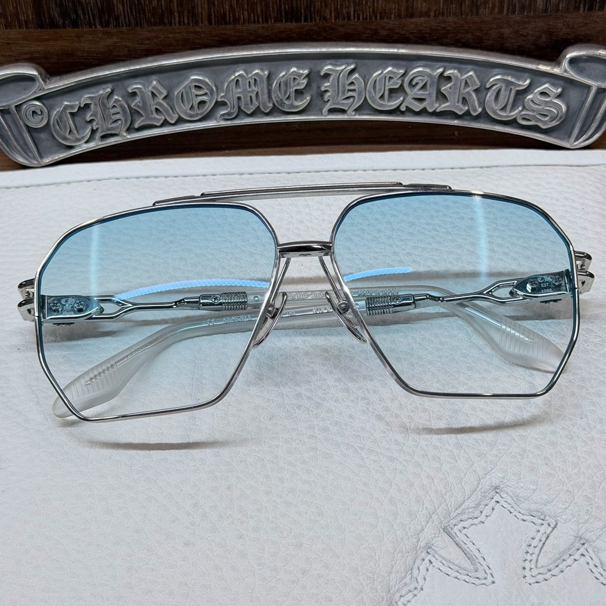 Chrome Hearts Chrome Hearts RIPPING 1/1 Sunglasses Size ONE SIZE - 1 Thumbnail