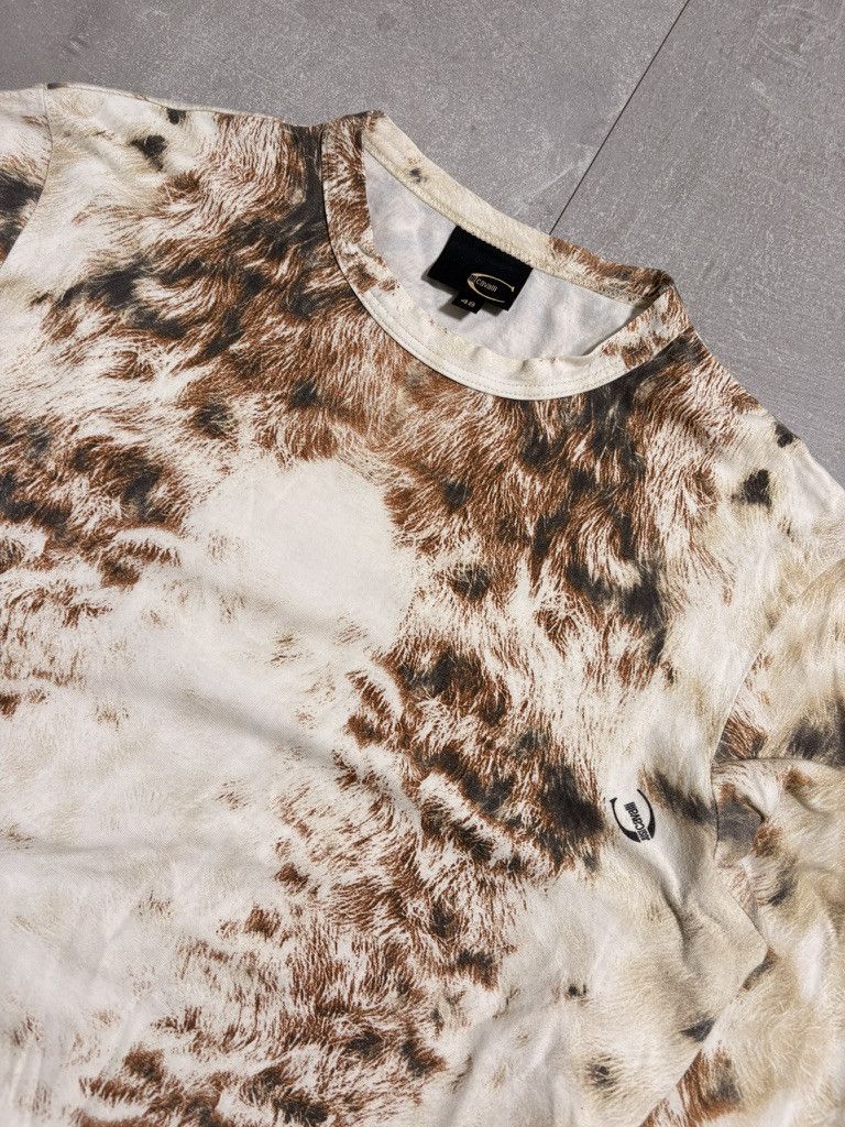 Just Cavalli Animal Print Long Sleeve Tee – Unique Pattern Size US M / EU 48-50 / 2 - 2 Thumbnail