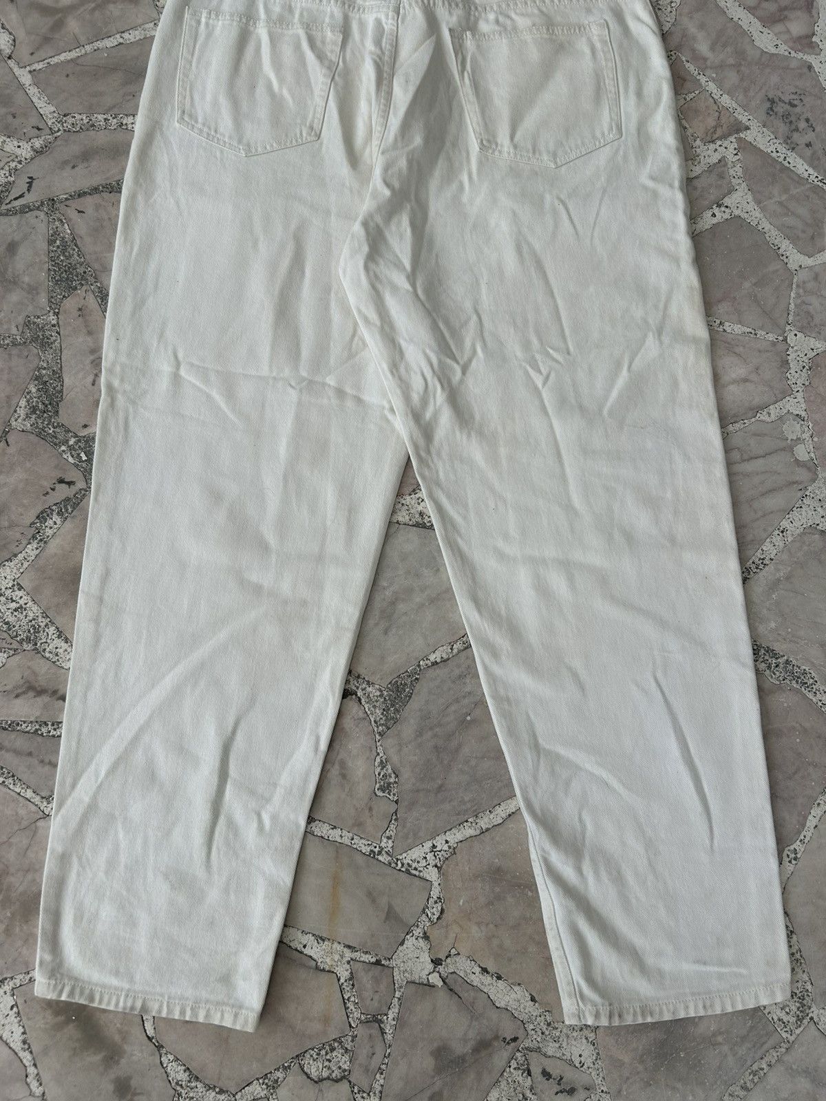 Guess Guess USA Denim White Vintage Size US 37 - 8 Thumbnail