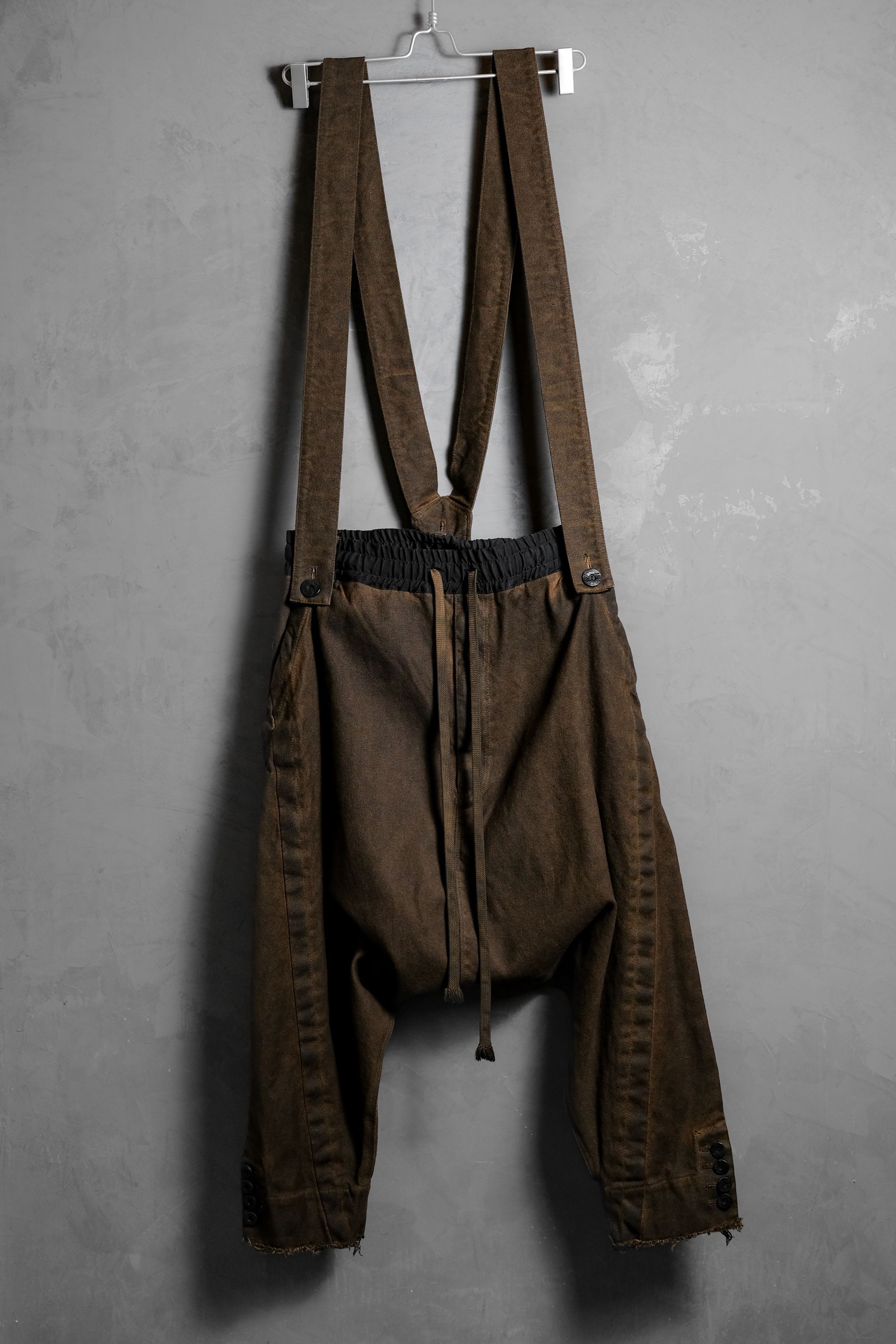 A.F Artefact A.F ARTIFACT 18A/W Persimmon-Dyed Suspenders Jodhurs Size US 28 / EU 44 - 7 Thumbnail