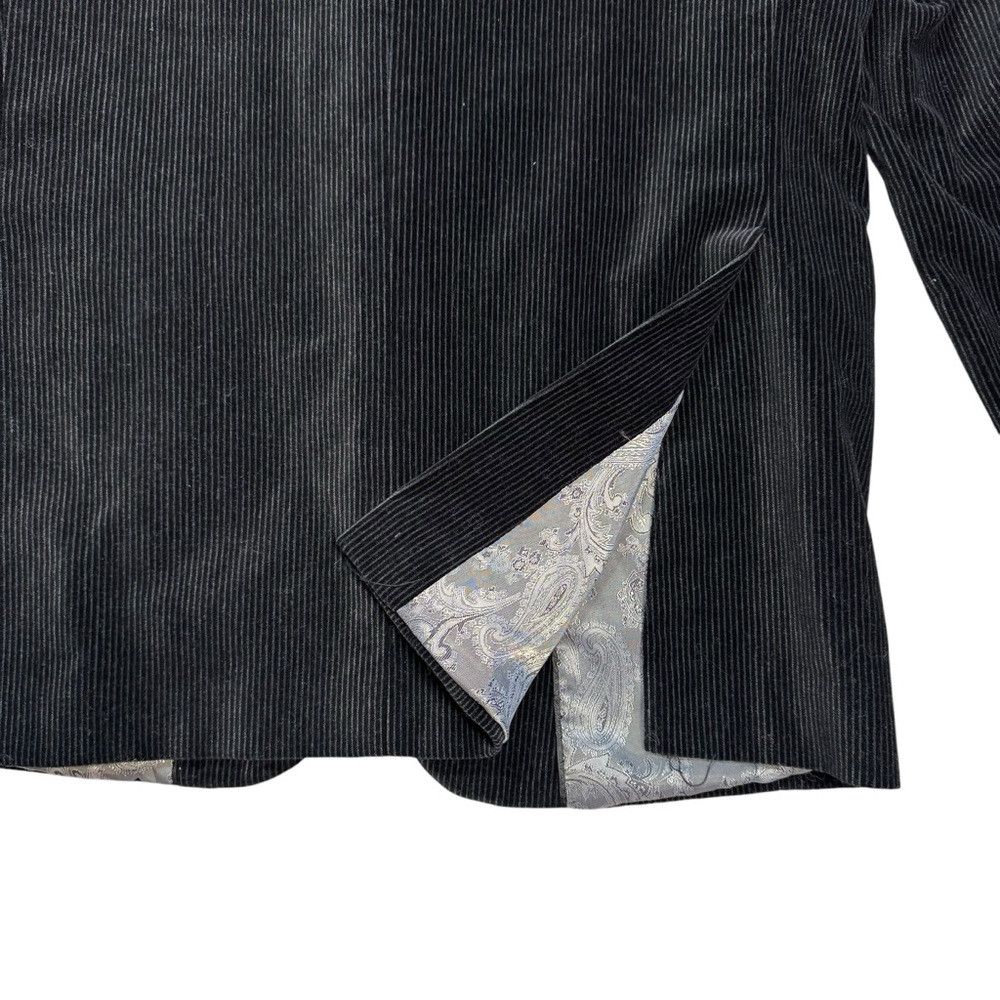 Andrew Fezza Assets Andrew Fezza Black Corduroy Blazer Size 38R Size 38R - 8 Thumbnail