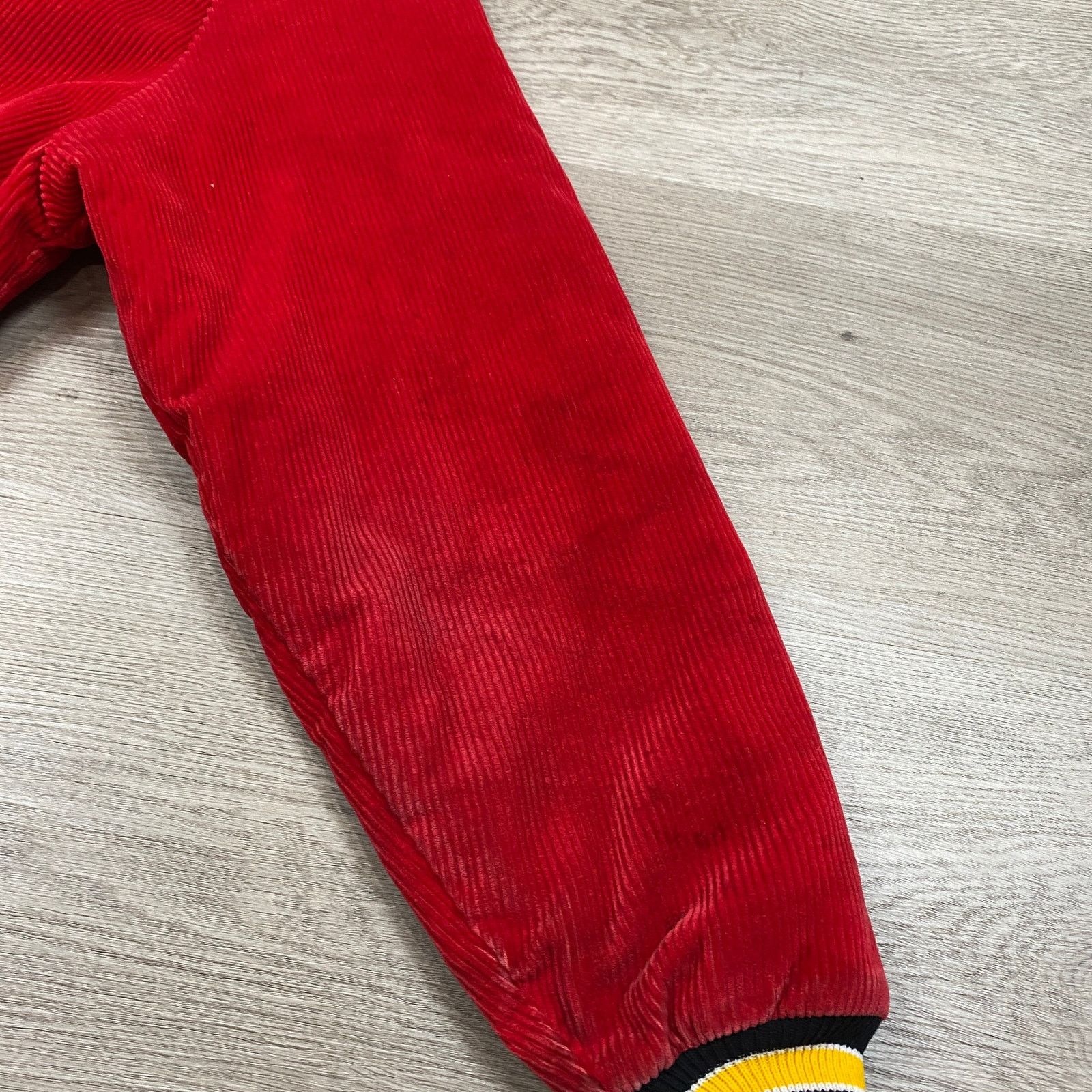 Delong × Disney × Vintage VTG 90s Disney Mickey State Embroidered Corduroy Bomber Sm Size US S / EU 44-46 / 1 - 14 Thumbnail