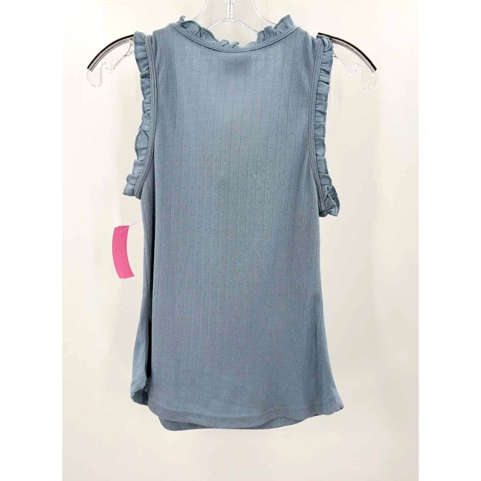 Vintage Pre-Owned Very J Blue Size Small Blouse Size S / US 4 / IT 40 - 3 Thumbnail