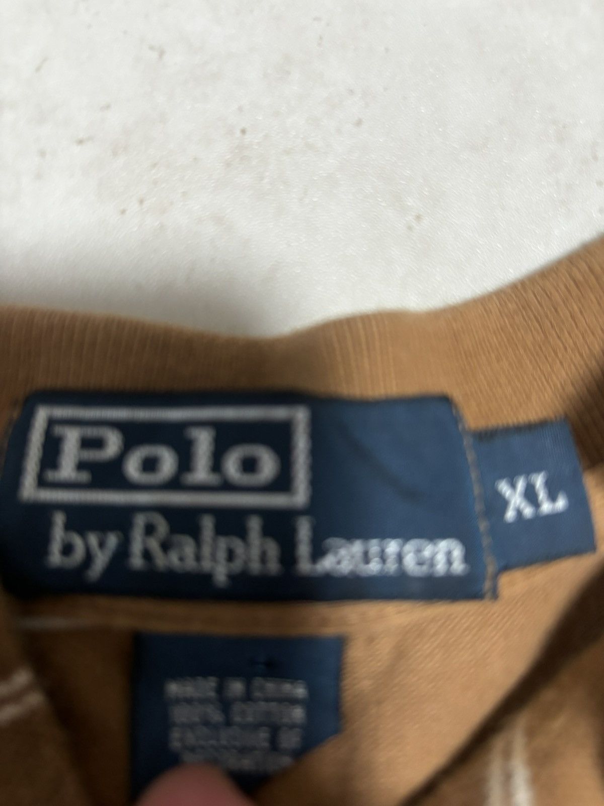 Polo Ralph Lauren Brown Polo W/ Green Horse Size US XL / EU 56 / 4 - 3 Thumbnail