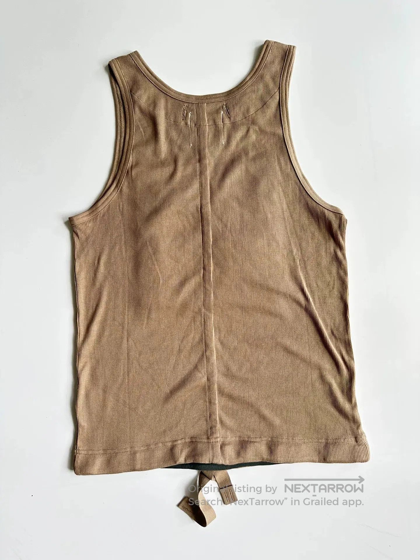 Takahiromiyashita The Soloist. Military-Inspired Sleeveless Tank Top. Size US S / EU 44-46 / 1 - 4 Thumbnail