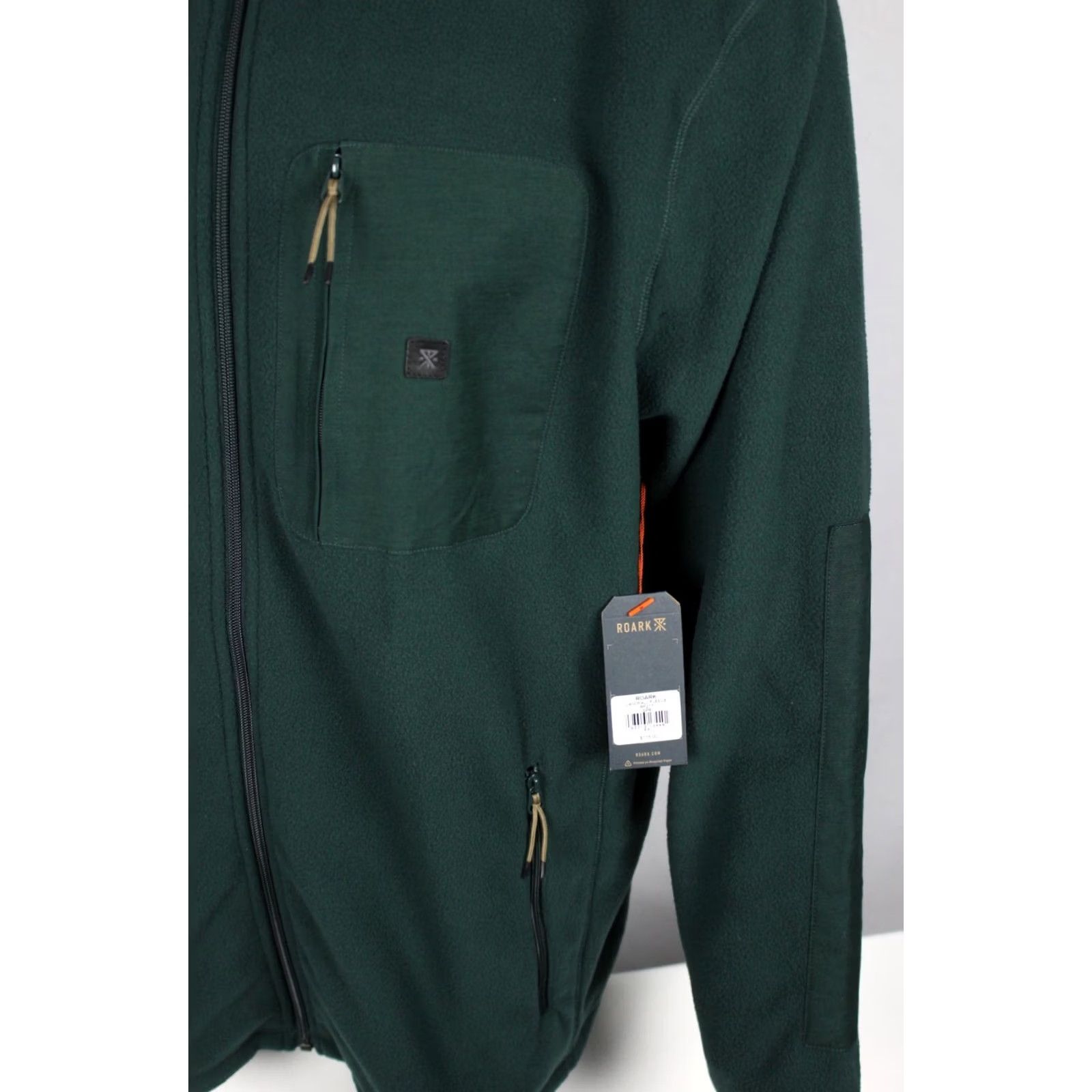 Roark Roark Men's Landfall Fleece Full Zip Jacket 2XL Spruce Green RF277 Size US XXL / EU 58 / 5 - 4 Thumbnail