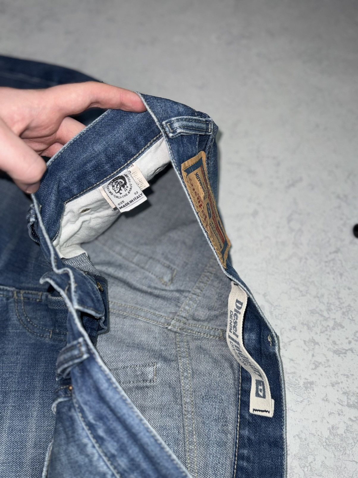 Diesel Vintage Diesel Gradient Straight Jeans Size US 32 / EU 48 - 12 Thumbnail
