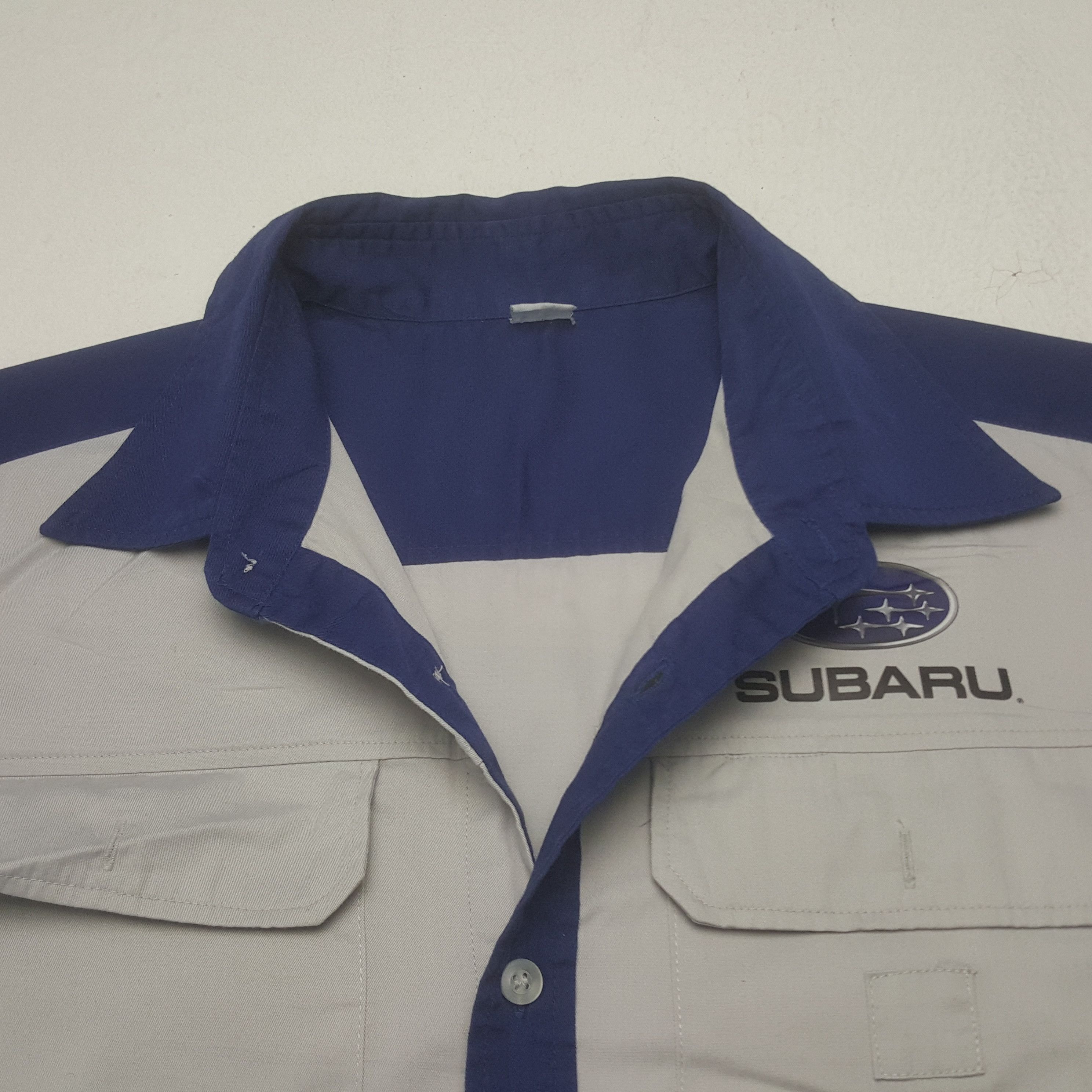 Japanese Brand × Vintage Vintage Subaru Racing Custom Art Button Up Jacket Size US L / EU 52-54 / 3 - 5 Thumbnail