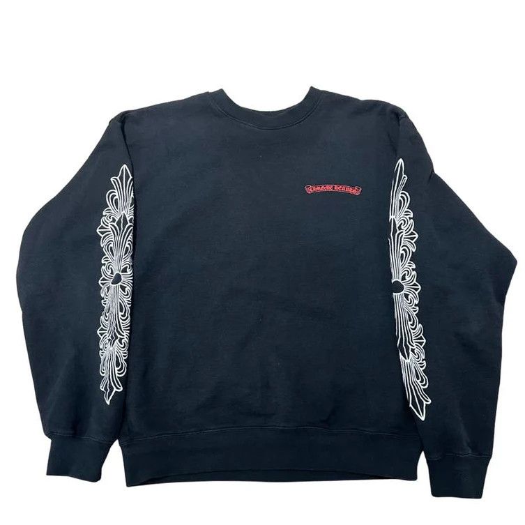 Chrome Hearts Matty Boy Chrome Hearts 99 Eyes Smiley Long Sleeve