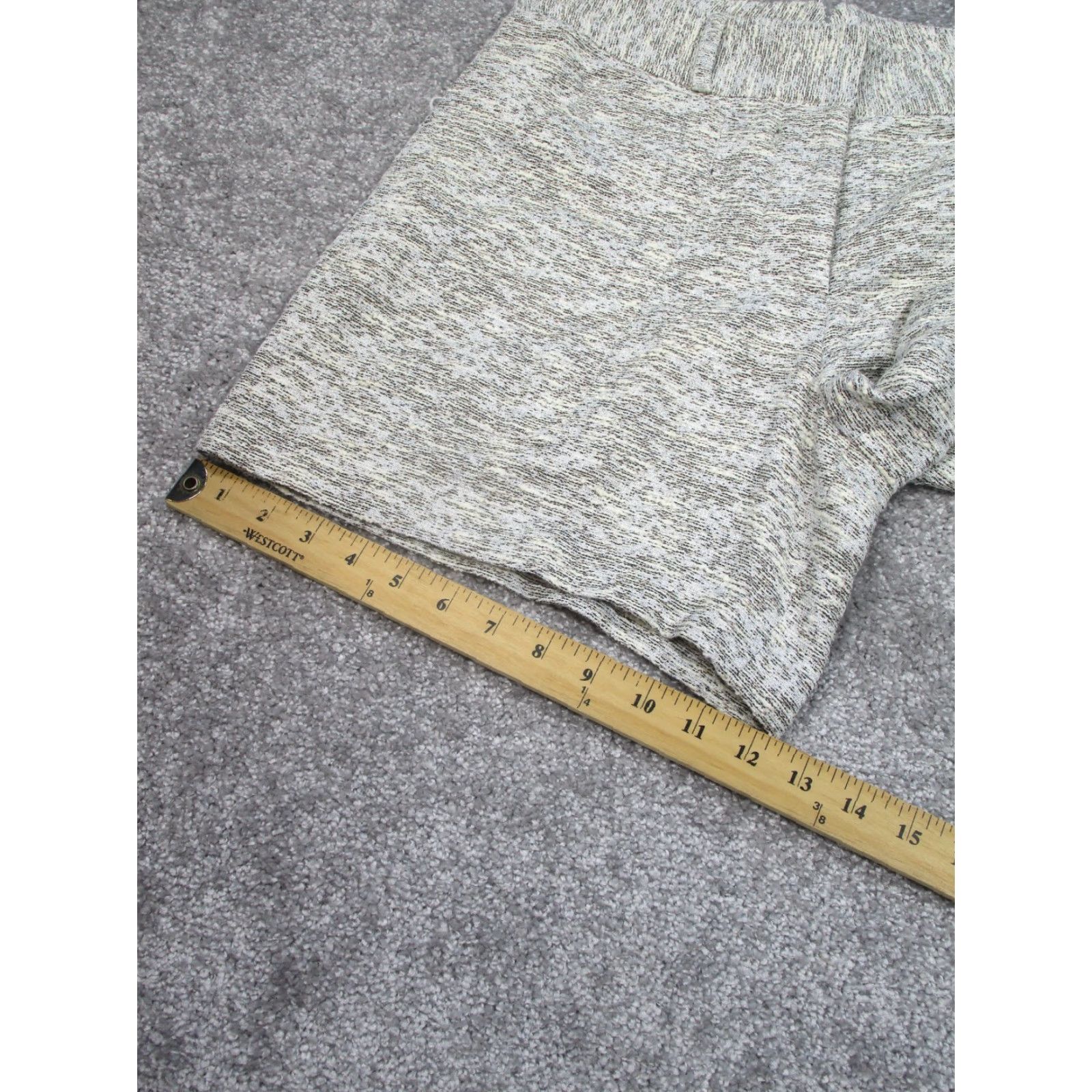 Vintage VINTAGE Adam Lippes Shorts Women's Size 8 Chino Cotton Blend Casual Workwear Gray Beige 5.5" Size 30" / US 8 / IT 44 - 3 Thumbnail