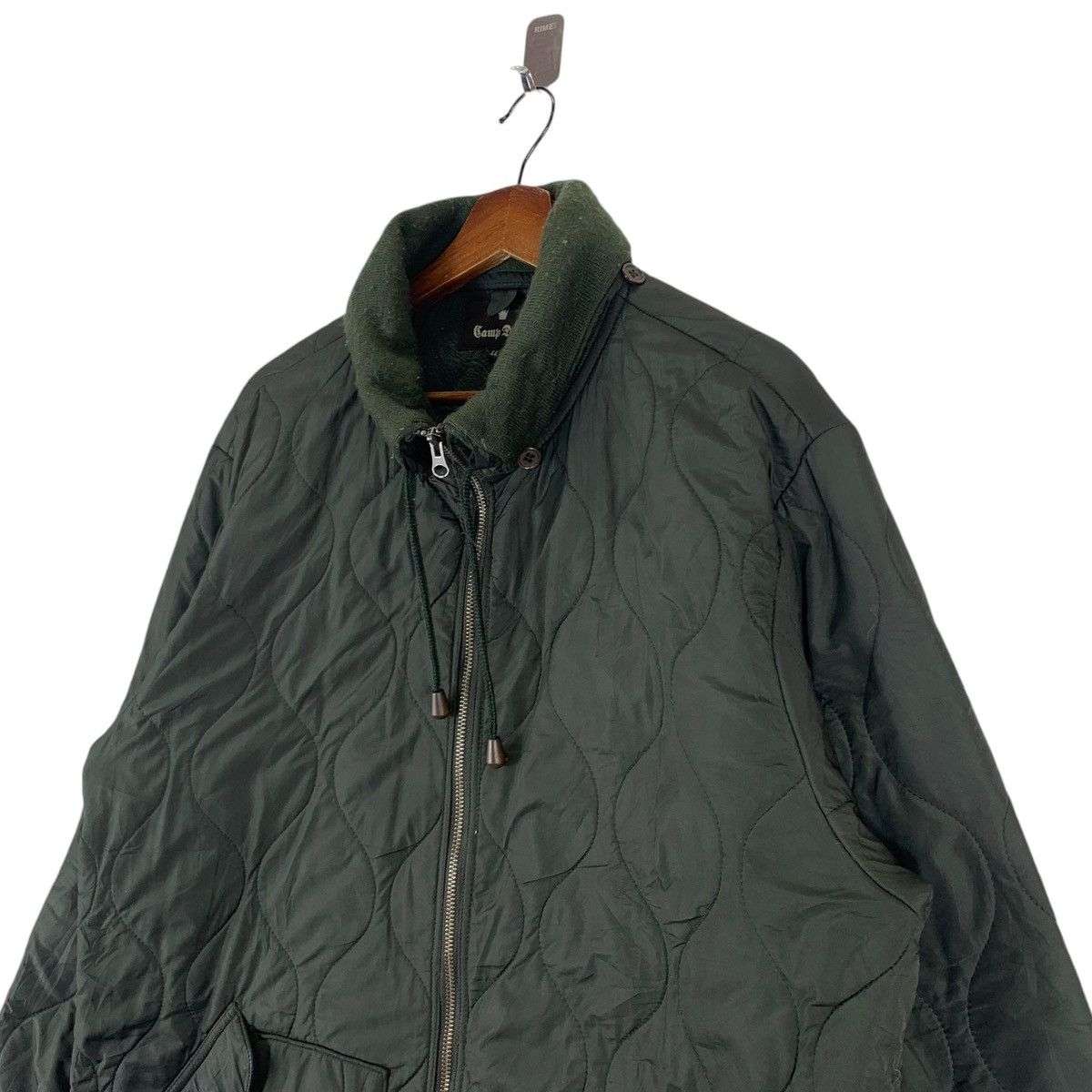 Japanese Brand × Vintage VINTAGE CAMP DABID QUILTED LIGHT ZIPPER JACKET Size US L / EU 52-54 / 3 - 3 Thumbnail