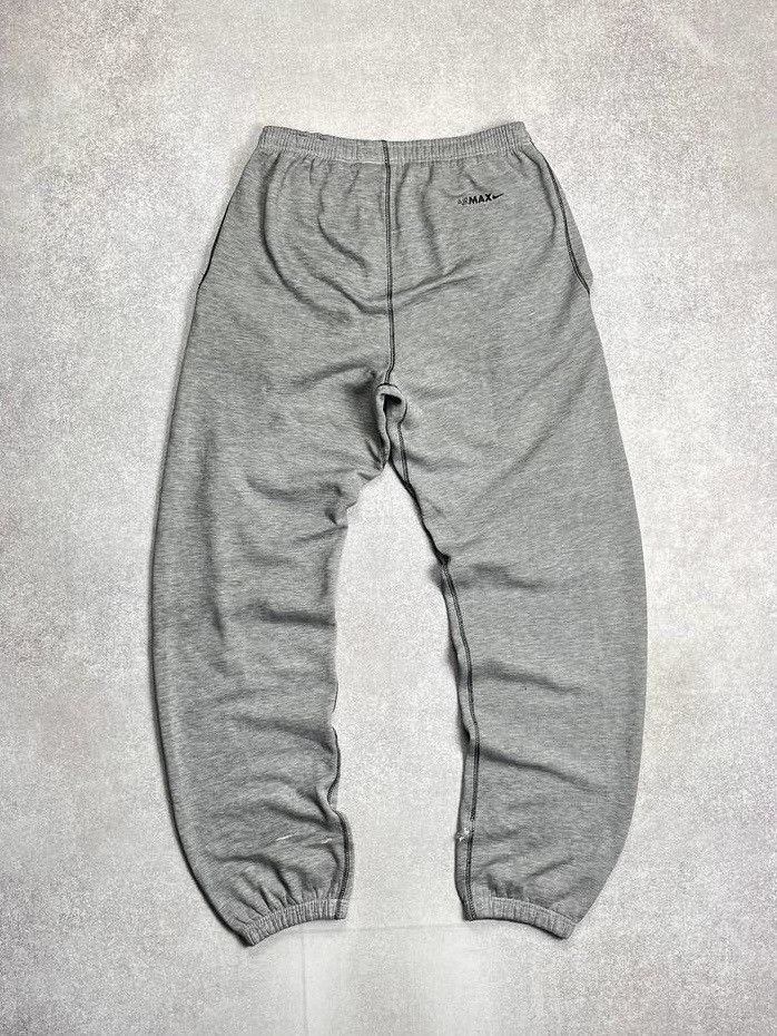 Nike × Vintage ⚡️FAST SALE⚡️VINTAGE NIKE AIR MAX BAGGY COTTON TRACKPANTS L Size US 34 / EU 50 - 2 Thumbnail
