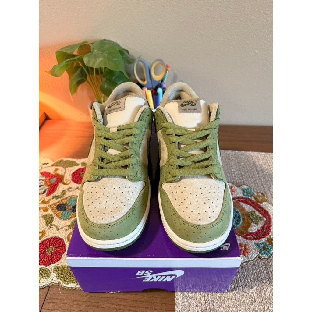 Nike Nike SB Dunk Low Yuto Horigome Matcha Green Asparagus Legion Size US 14 / EU 47 - 3 Thumbnail