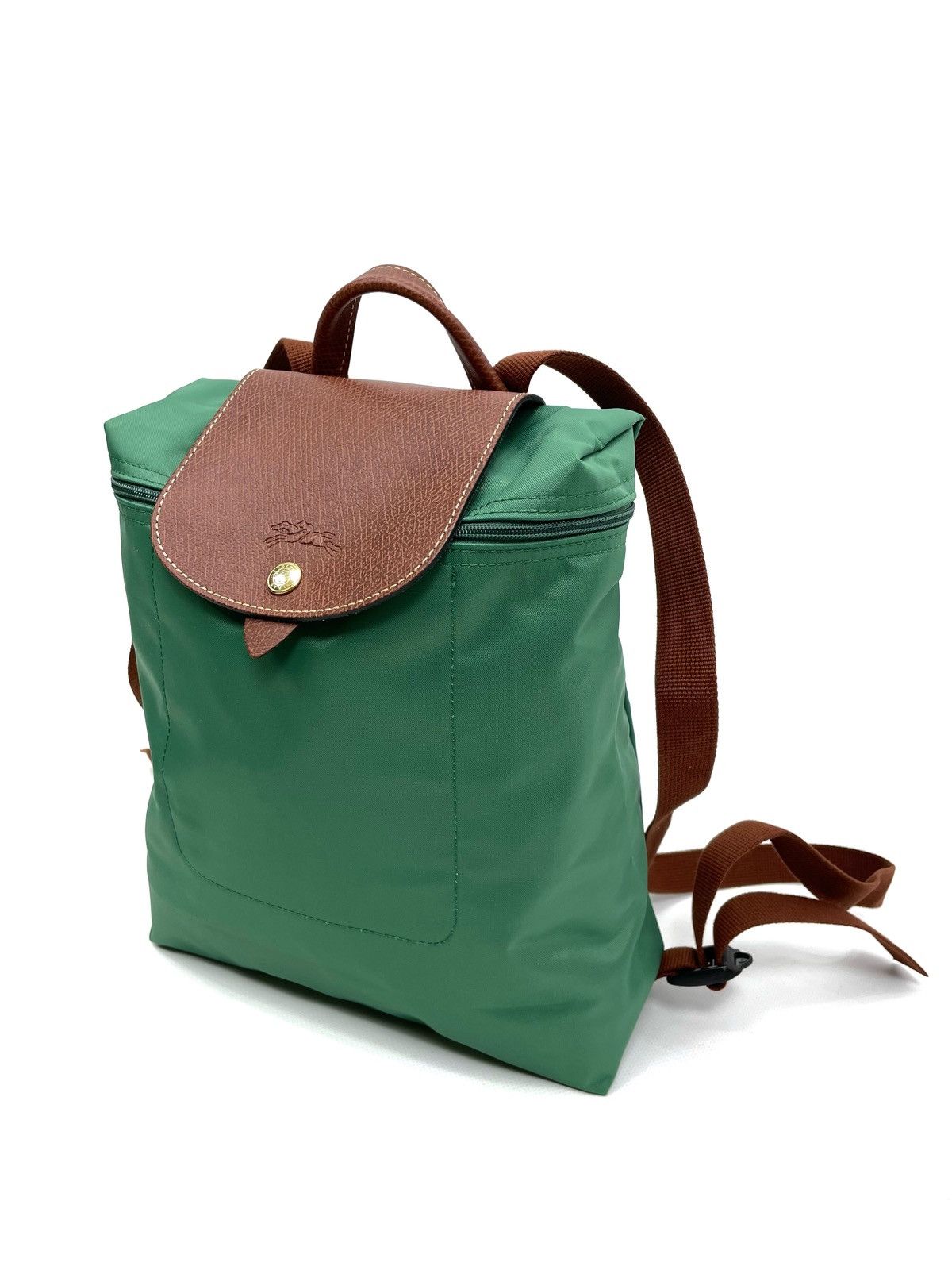 Longchamp Longchamp Paris Le Pliage Green Backpack – Grass Green Size ONE SIZE - 4 Thumbnail