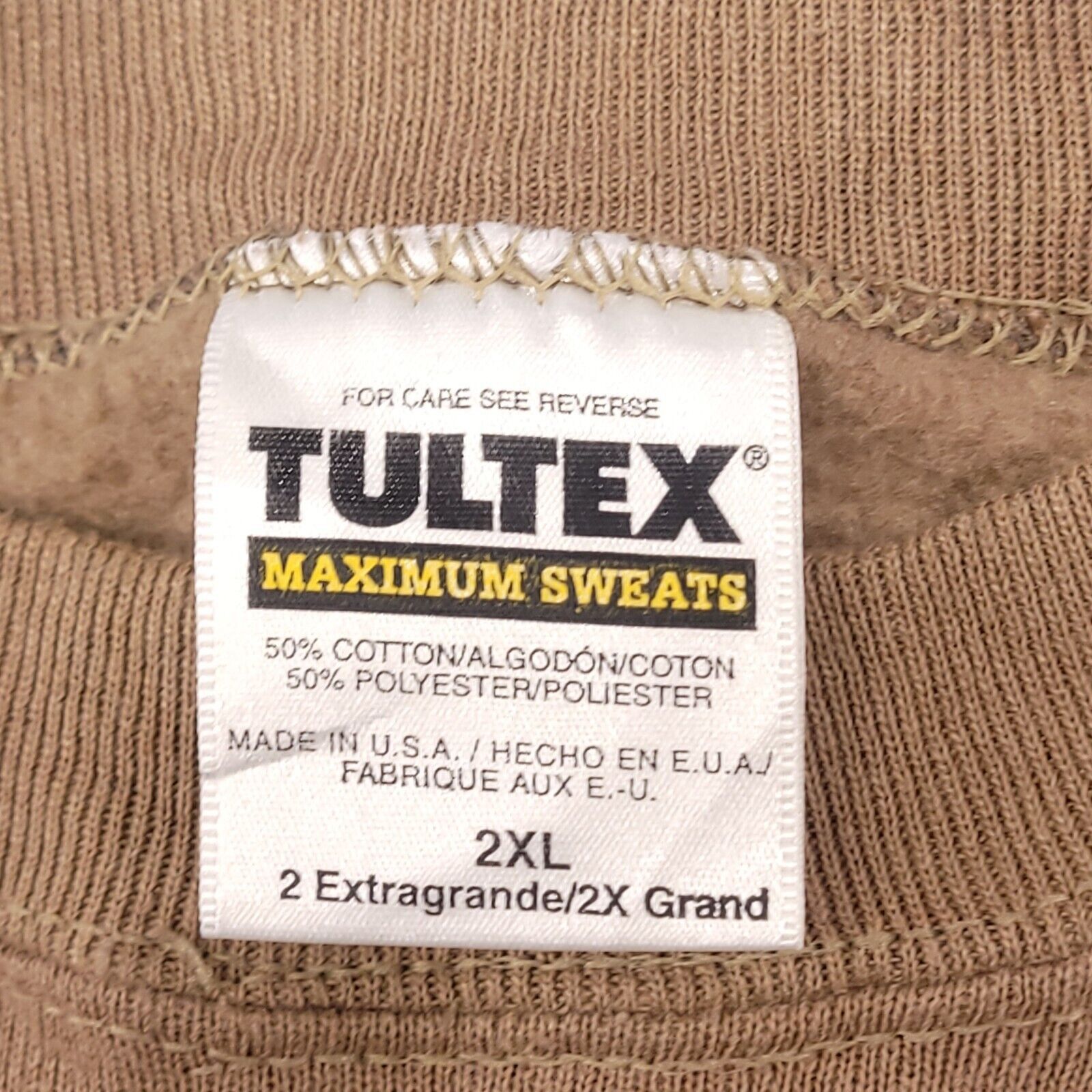 Tultex Tultex Casual Pullover Sweatshirt Mens Size Extra Large XL Size US XL / EU 56 / 4 - 3 Thumbnail