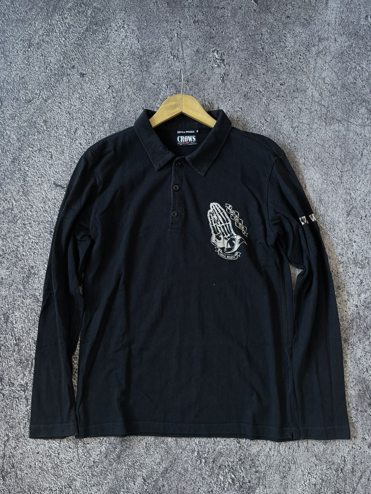 Japanese Brand Y2K Crows ifsixwasnine skull works Size US M / EU 48-50 / 2 - 1 Thumbnail