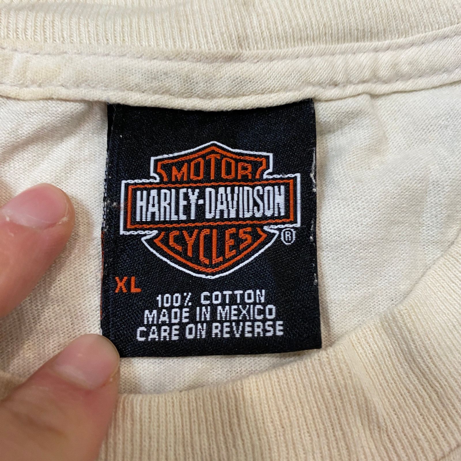Harley Davidson VTG Y2K Harley Davidson Motorcycle Monkey Ithaca T Shirt XL Size US XL / EU 56 / 4 - 6 Thumbnail