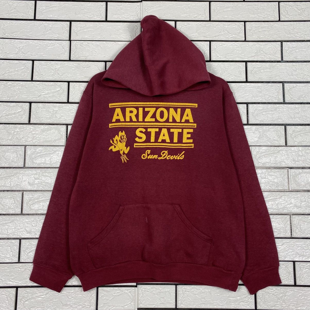 Toyo Enterprises 📌Vintage Hoodie Pull Over Arizona State Sun Devils Size US M / EU 48-50 / 2 - 2 Thumbnail