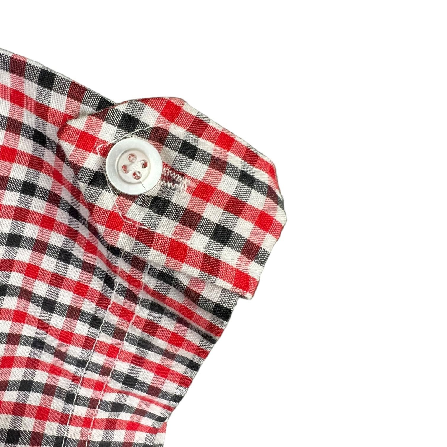 Avirex Men's Vintage Avirex Red/Black Check S/S Button Up Shirt XL Size US XL / EU 56 / 4 - 3 Thumbnail
