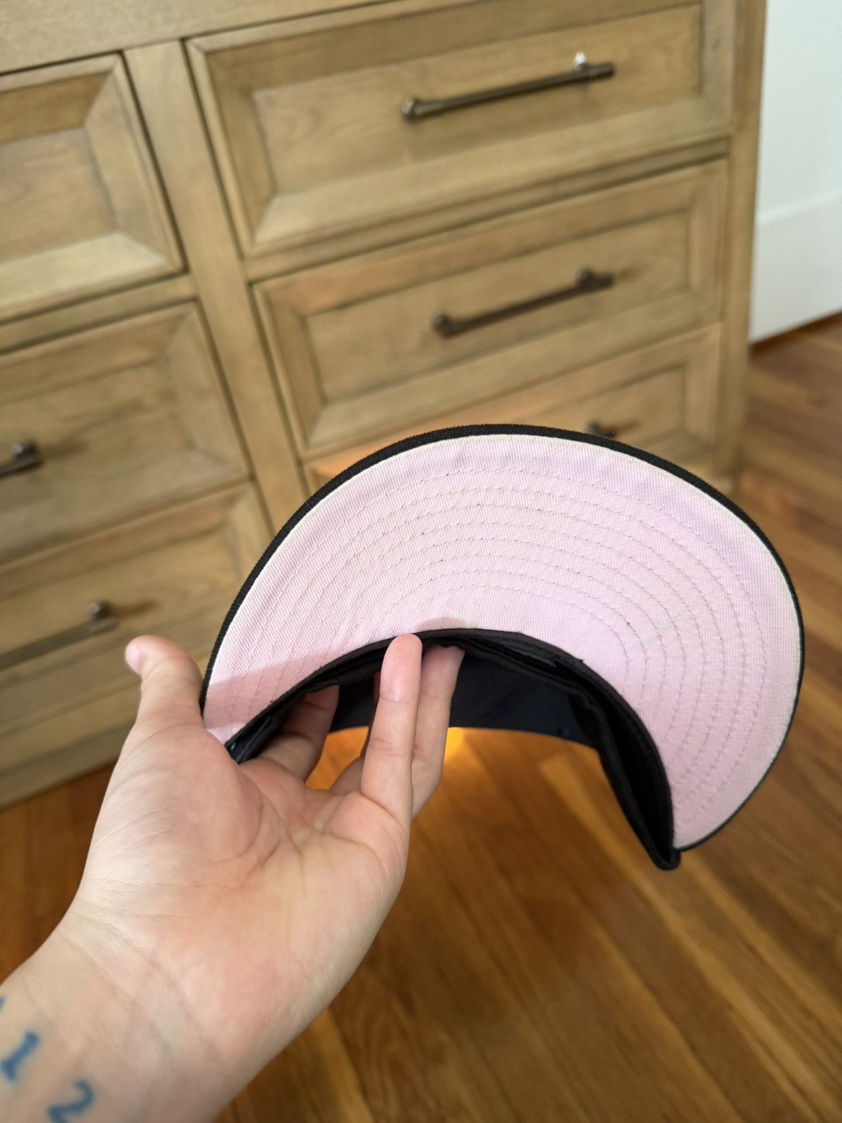 Hat Club Rockies Hat Club 7 3/8 Pink Brim Size ONE SIZE - 2 Thumbnail