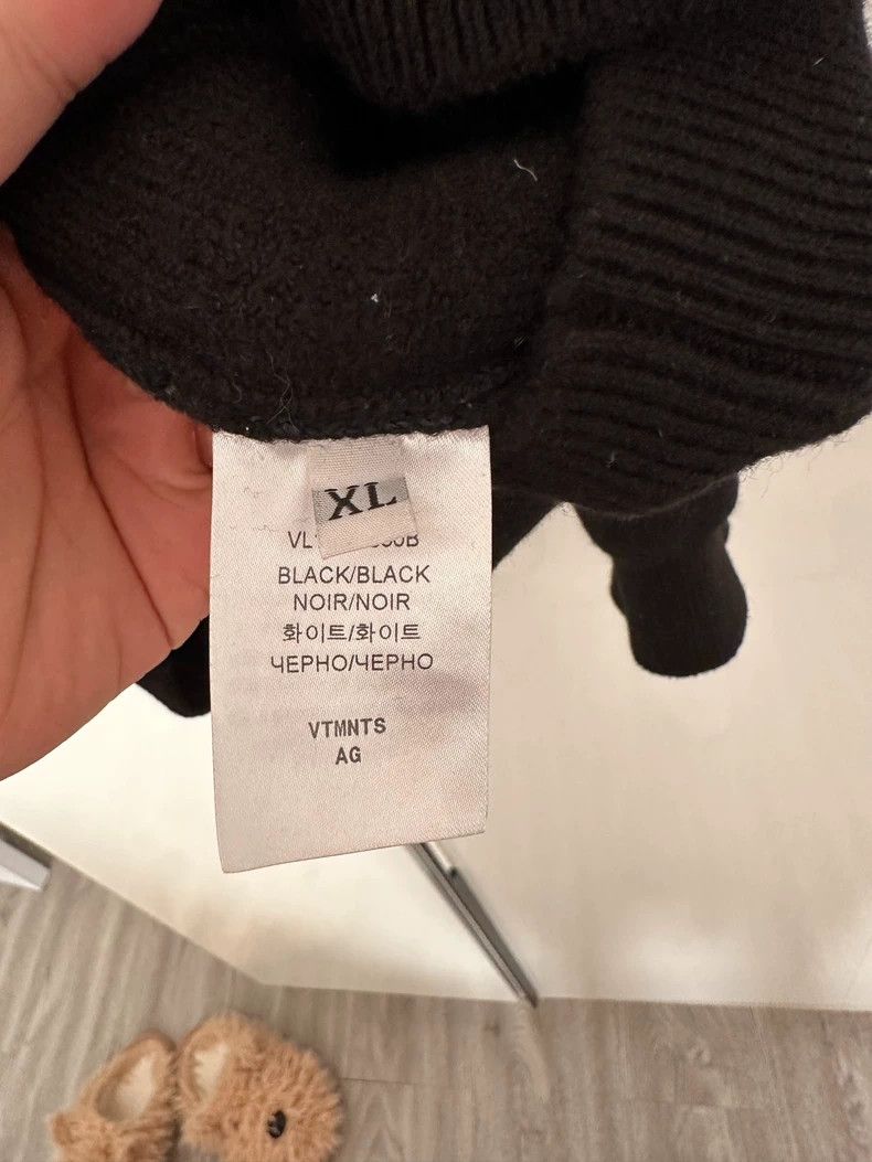 Vetements Vetements 20fw Autumn-Winter Wool Blended Knit Sweater Size US XL / EU 56 / 4 - 4 Thumbnail