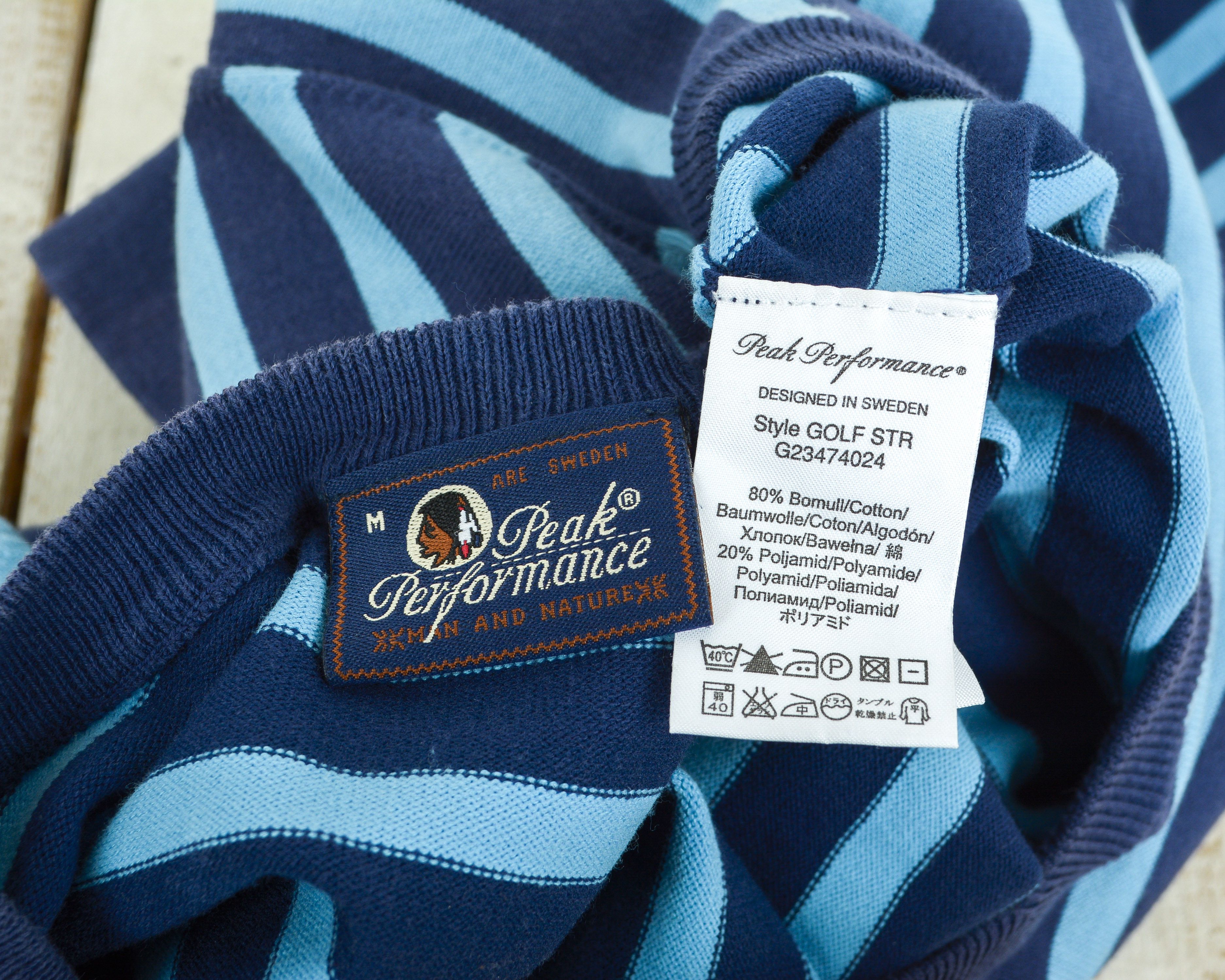 Peak Performance Golf STR Men M Pullover Sweater Sweatshirt Jumper V-Neck Top Size US M / EU 48-50 / 2 - 6 Thumbnail
